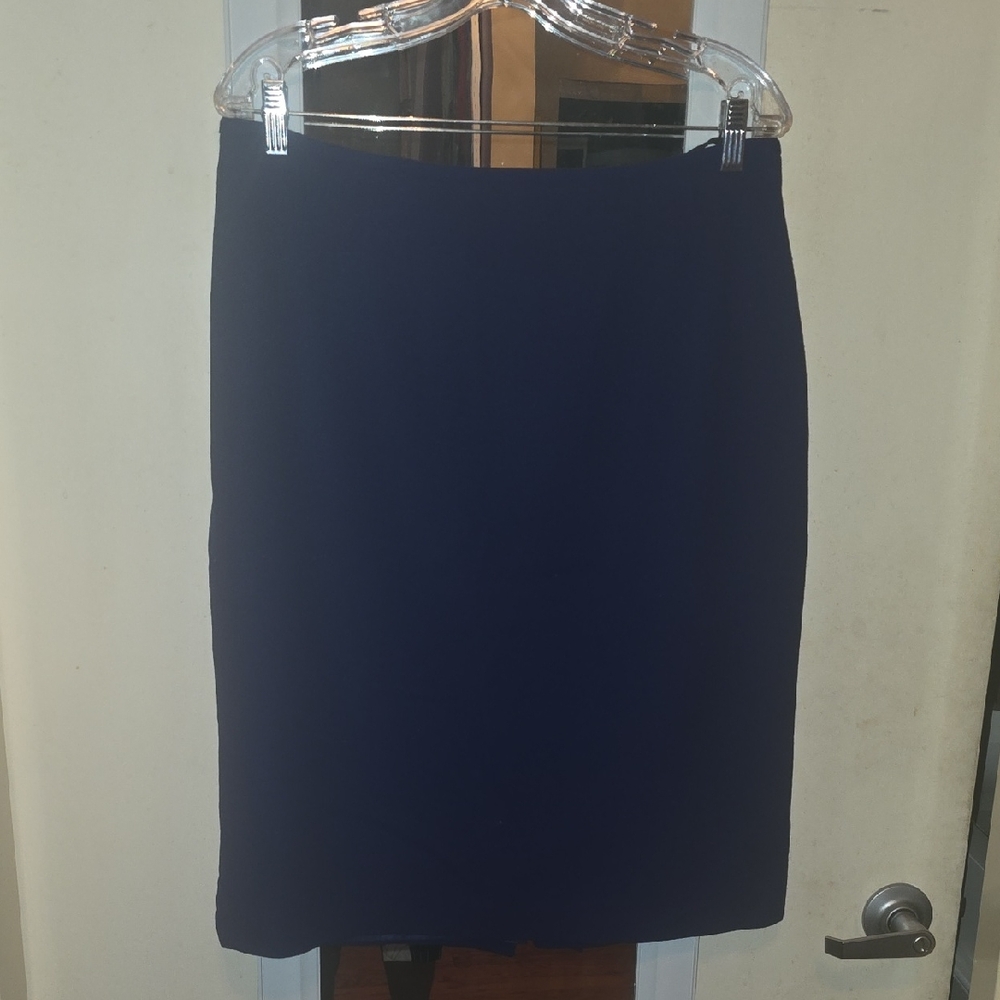 Elegant Navy Blue Women's Skirt